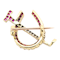 Antique Ruby and diamond horse shoe and crop brooch SKU: 6454 DBGEMS - image 2