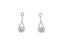 Pretty Diamond Earring’s In White Gold SOLD - image 3