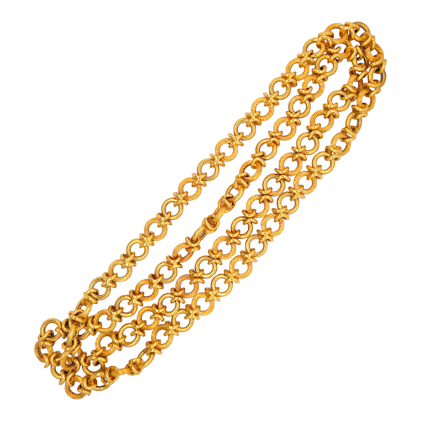 Desirable 36 inch Long 18ct gold chain SKU: 6474 DBGEMS - image 3