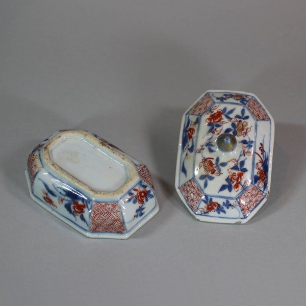 Small Chinese Imari spice octagonal box and cover, 18th century - image 5