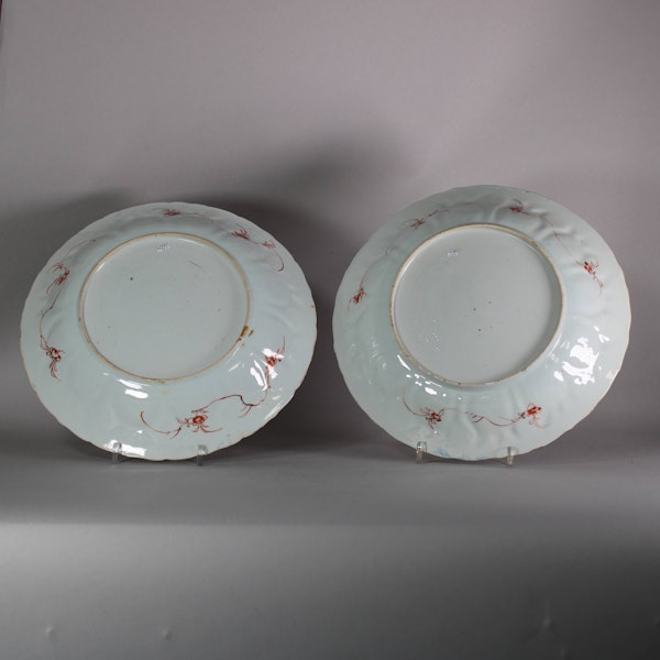 Pair of rouge de fer plates, Kangxi (1662-1722) - image 2