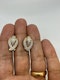 Fred Paris 1970,s diamond earrings at Deco&Vintage Ltd - image 3