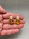 Citrine Pearl Earrings in 18ct Gold by Kiki McDonough dated Birmingham 2001, SHAPIRO & Co since1979 - image 3