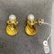Citrine Pearl Earrings in 18ct Gold by Kiki McDonough dated Birmingham 2001, SHAPIRO & Co since1979 - image 2