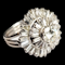 Baguette diamond cluster ballerina ring SKU: 6484 DBGEMS - image 3