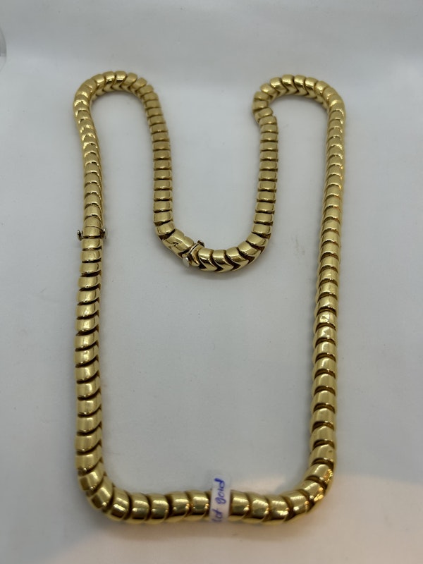Lovely and wearable 18ct gold necklace and bracelet at Deco&Vintage Ltd - image 2
