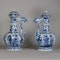 Pair of Chinese blue and white ‘phoenix-head’ ewers and covers, Kangxi (1662-1722) - image 1