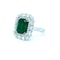 Beautiful Emerald&Diamond Ring - image 3