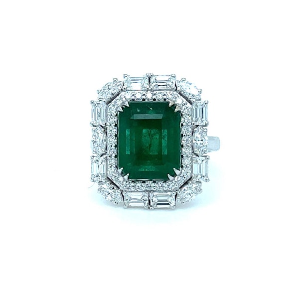 Beautiful Emerald&Diamond Ring - image 1