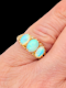 Antique opal and diamond ring SKU: 6515 DBGEMS - image 1