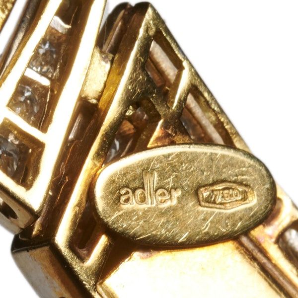 Adler Gold and Diamond Necklace, Circa 1990, 10.00 Carats - image 5