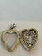 Beautiful Antique Diamond opal enamel and rock Crystal heart locket pendant at Deco&Vintage Ltd - image 3