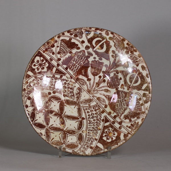 Hispano-Moresque plate, Valencia (Manises), 16th century - image 1