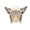 Victorian Gem set Butterfly - image 2