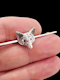 Antique diamond and ruby fox pin SKU: 6558 DBGEMS - image 3