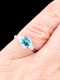 Aquamarine and diamond dress ring SKU: 6561 DBGEMS - image 2