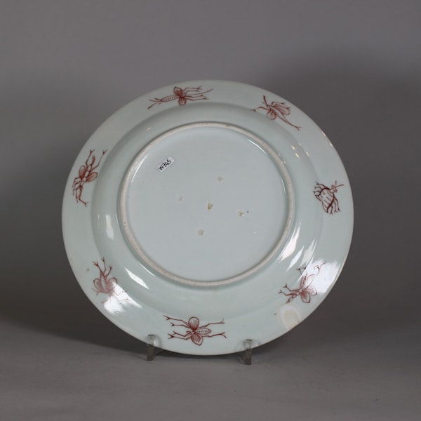 Japanese Pronk ‘Dame au Parasol’ plate, 1736-1740 - image 2