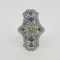 Art Deco sapphire and diamond ring - image 2