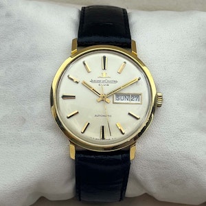 Jaeger Le couture club  day date 18k gold E300105