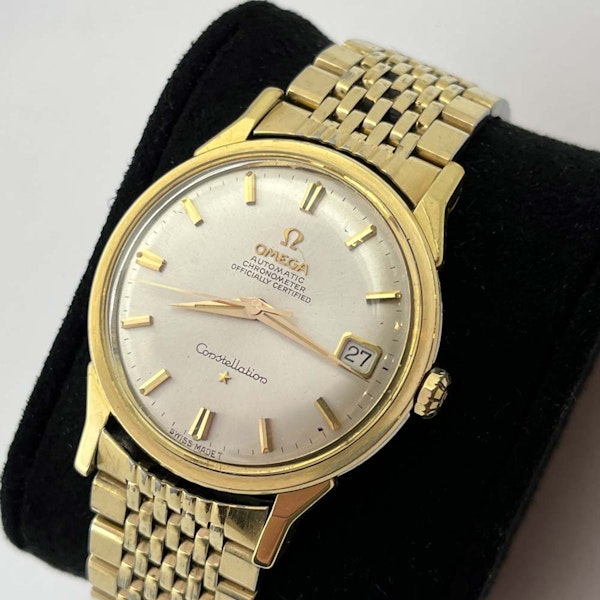 Omega constellation full set with chronometer certificate gold plated 1967 - image 2