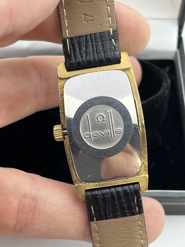Omega DeVille Auto 684, Date Gold Plated 1972 - image 3