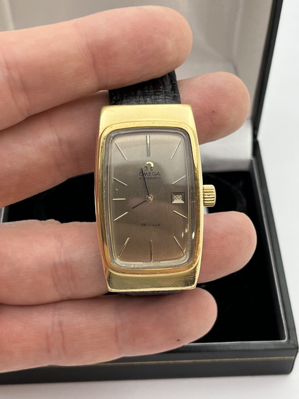 Omega DeVille Auto 684, Date Gold Plated 1972 - image 4