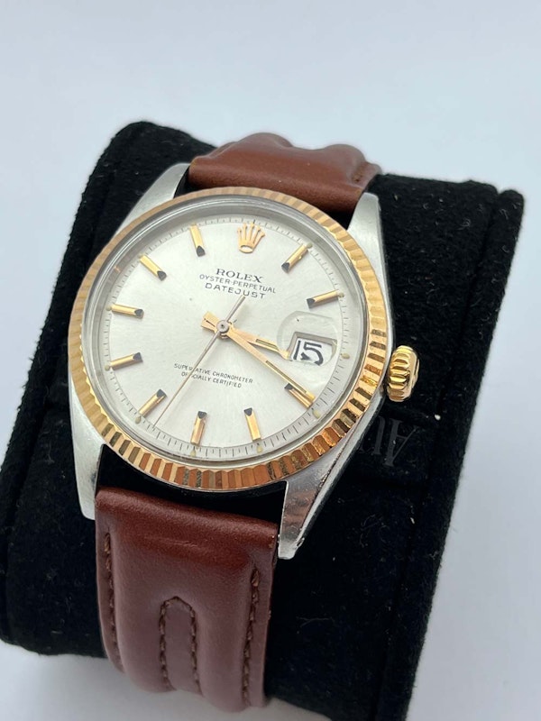Rolex Mens Rolex Oyster Datejust 1601 36mm 18k Rose Gold SS Automatic 1960s RJC183 - image 2