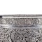 A fine mid-nineteenth century Chinese Straits silver repousse cylindrical lidded box - image 4