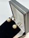 Antique cultured pearl and diamond pair of earrings at Deco&Vintage Ltd - image 2