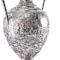 A Chinese silver cast and chased vase with makers mark WC, probably for Wing Chung of Hong Kong (active c.1850-1900) and made for the export market c.1870 - image 5