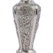 Antique Chinese Silver Vase,  Classic Meiping Shape,  Repousse & Chased Scenic Panels, c.1900 - image 2