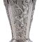 Antique Chinese Silver Vase,  Classic Meiping Shape,  Repousse & Chased Scenic Panels, c.1900 - image 5