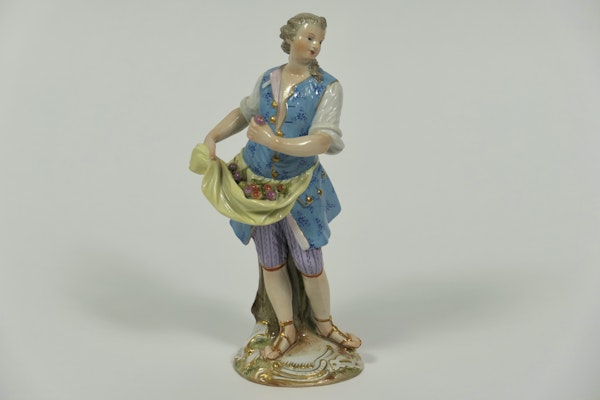 Pair of Meissen figures - image 3