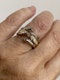 Georg Jensen "Magic" 18k Gold & Diamond ring - image 5