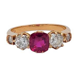 Fine and rare antique ruby ring SKU: 6592 DBHEMS