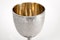 Large Fine Indian Lucknow Solid Silver Goblet Coriander Pattern - c.1870 - image 2