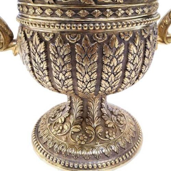 Antique English Silver Gilt Cup, Kutch Style, Hancocks & Co - 1870 - image 4