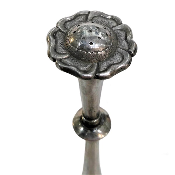 Antique Chinese Silver Rosewater Sprinkler, Qing Dynasty, China - image 6