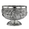 Antique Indian Silver Pedestal Rose Bowl, Lucknow, India - 1876 to 1910 - image 3