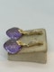 Lovely and wearable amethyst and diamond earrings at Deco&Vintage Ltd - image 3