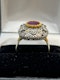 Buccellati inspired ruby diamond ring at Deco&Vintage Ltd - image 3
