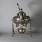 A Fine Chinese export silver tea kettle, burner and stand, c.1900 - image 6
