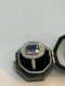 Lovely Art Deco sapphire diamond engagement ring at Deco&Vintage Ltd - image 2