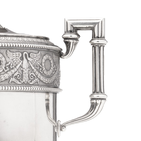 Russian Faberge Silver sugar bowl, Moscow c.1910. - image 9