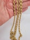 Antique 18ct gold solid anchor chain SKU: 6623 DBGEMS - image 2