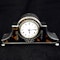 Silver and tortoise shell mantel clock - image 7