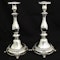 A pair of German silver candlesticks. - image 7