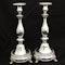 A pair of German silver candlesticks. - image 9