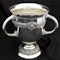 A large heavy , classic design three handle trophy cup. - image 11
