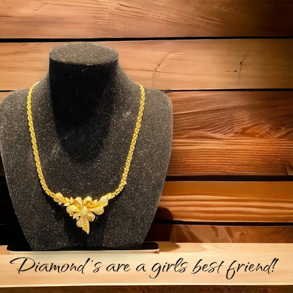 Diamond necklace - image 2